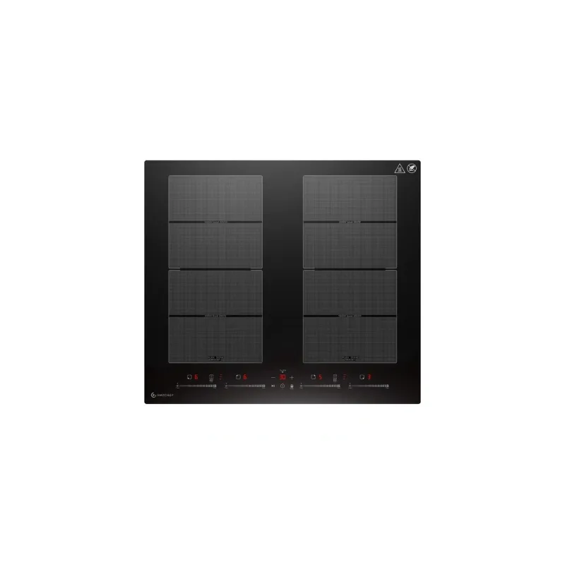 AMZCHEF CE-FS-I74S-FFDD10 Induction Cooktop, 4 zones